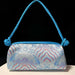 Shoulder Bag Embroidered Silk Floral Detailing - Color Twenty Six