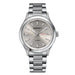 Watch With Week Date Calendar Quartz Dress Timepiece - Silver Silver