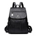 Backpack with Embroidery Softback City Ready - Black