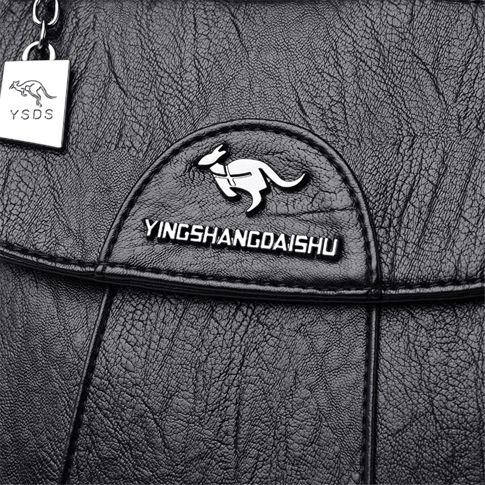 Backpack Softback with Front Zipper Compartment