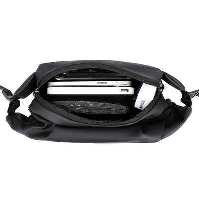 Crossbody Shoulder Bag Large Capacity Zipper Closure