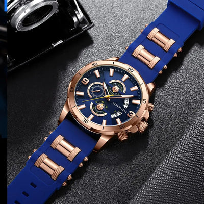 Apex Chronograph Silhouette Wristwatch for Everyday