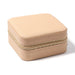 Jewellery Organiser Box Travel Case - Beige