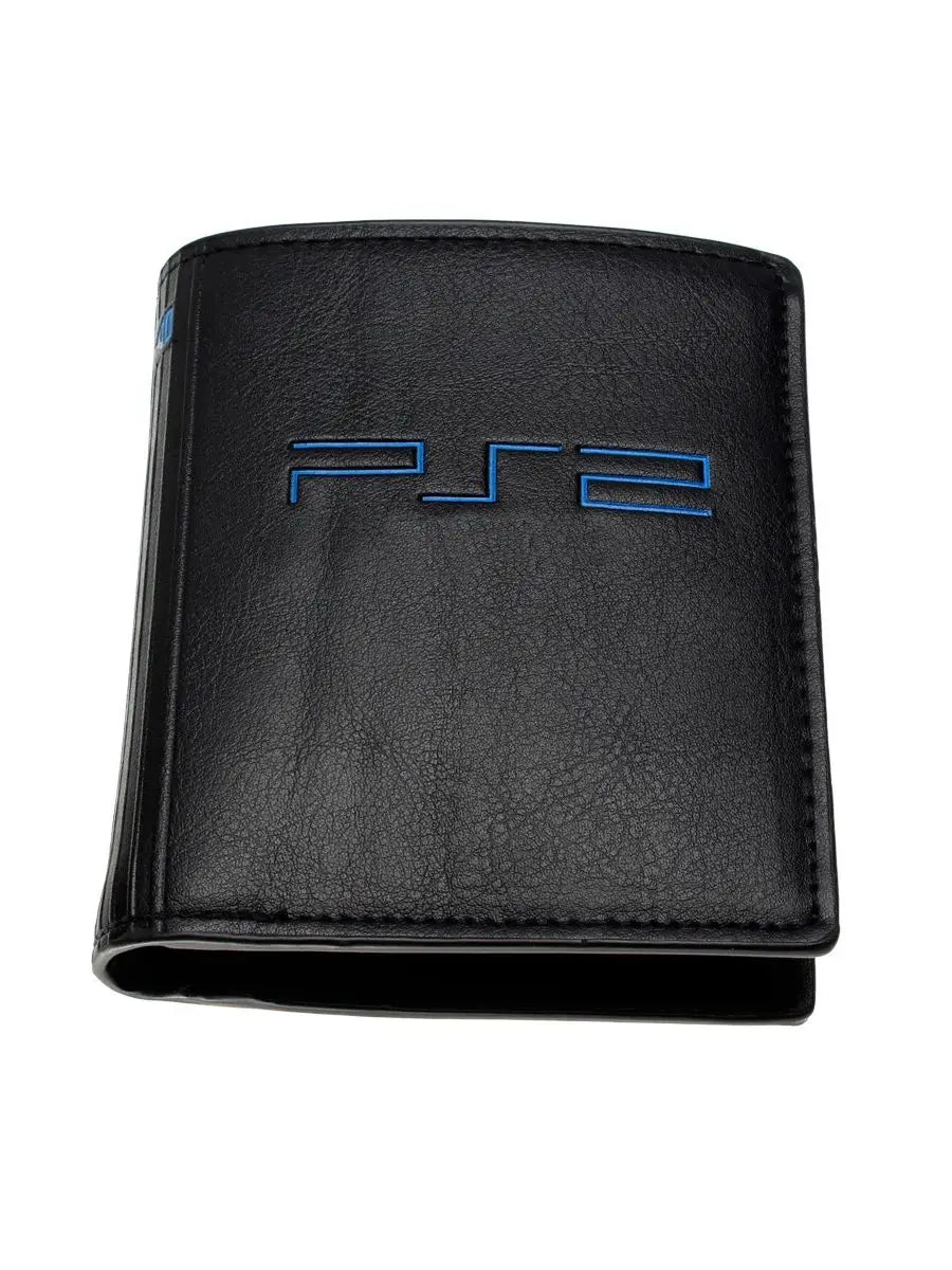 Geometric Fold Wallet with Card Slots and Zipper Pocket