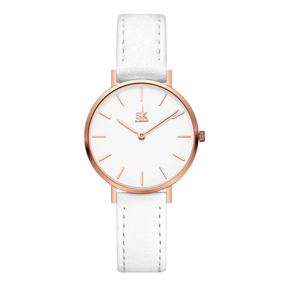 Watch Gradient Dial Gentle Strap Wristwatch Aesthetic - WO2MEN