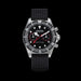 Chronograph Mechanical Wristwatch with Nylon Strap - Black