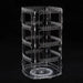 Rotating Jewelry Display for Earrings and Necklaces - Transparent