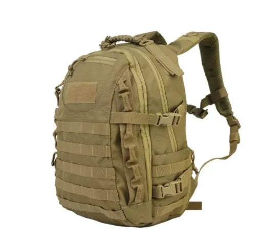 35L Outdoor Backpack Waterproof Camouflage Rugged - Khaki