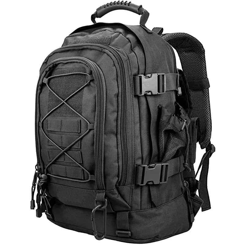 Tactical Backpack with Molle System Bottle Pocket