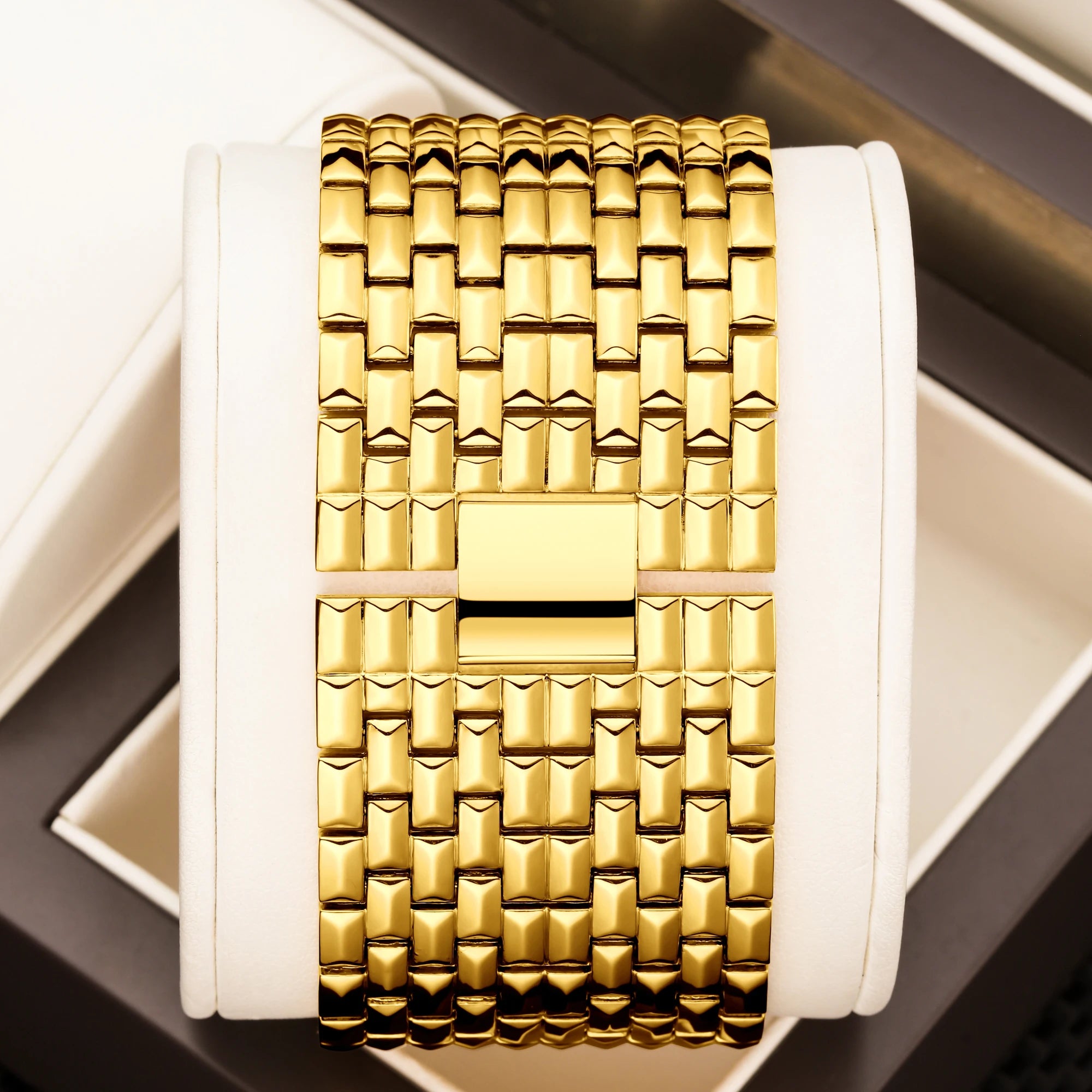 Watch Rectangle Quartz Bracelet for Formal Attire