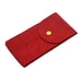 Portable Flannelette Watch Pouch Case for Single Watch - Red