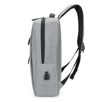 Multi Layer Zip Laptop Backpack for Travel and Work
