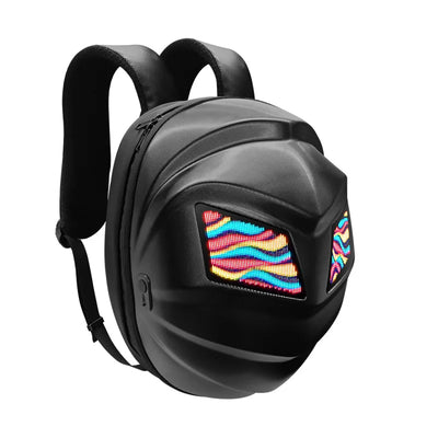 LED Travel Backpack for Motorcycle Helmet Storage