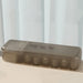Covered Desk Cable Organizer Box for Charger Cables - Brown