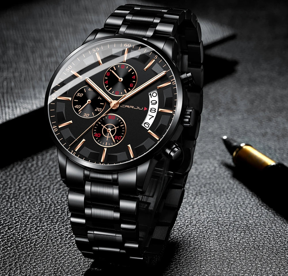 Nocturne Chronograph Dial Timepiece for Everyday Wear