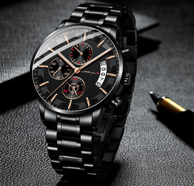 Nocturne Chronograph Dial Timepiece for Everyday Wear