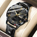 Watch Classic Roman Quartz Dial Strap Prestige Limited - Black Black