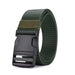 Belt With Plastic Buckle Adjustable Outdoor Tactical - Army Green