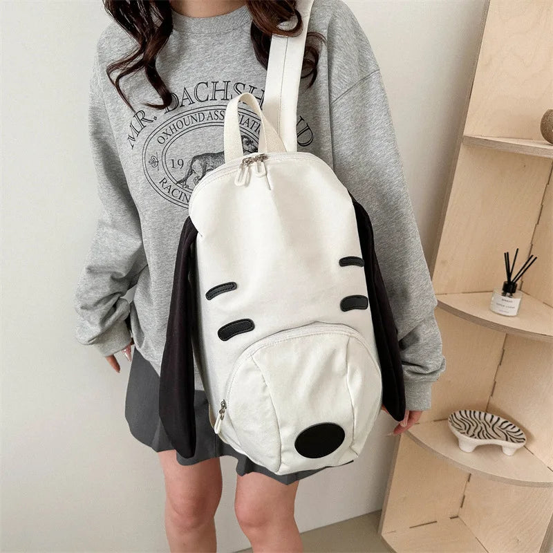 Backpack with Cute Animal Face Design for Everyday Use