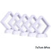 Floating Jewelry Display Box Set for Ring and Earrings - White