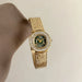 Ladies Diamond Bezel Quartz Watch Vintage Style - Two