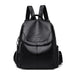 Backpack with Ample Capacity Laptop Interlayer - Black