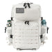 45L Molle Tactical Backpack with Water Bottle Pockets - White