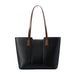 Refined Structured Day Tote for Office and Everyday Use - Black