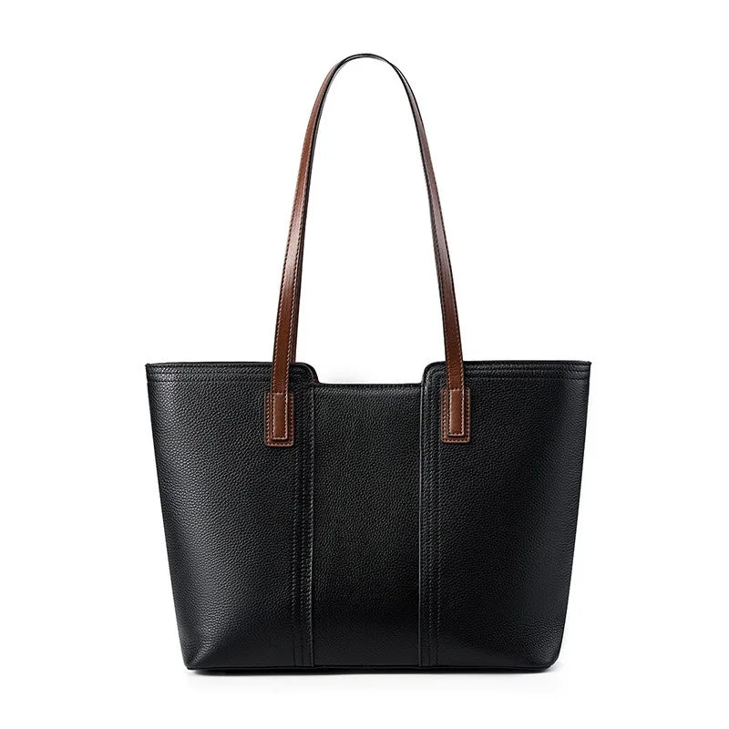 Refined Structured Day Tote for Office and Everyday Use