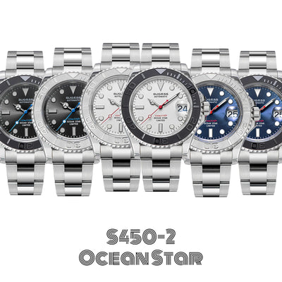 Diver Watch with Sapphire Crystal 100m Water Resistant