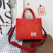 Timeless Tote Satchel for Everyday Journeys and Travel - Red