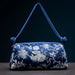 Shoulder Bag Embroidered Silk Floral Detailing - Color Six