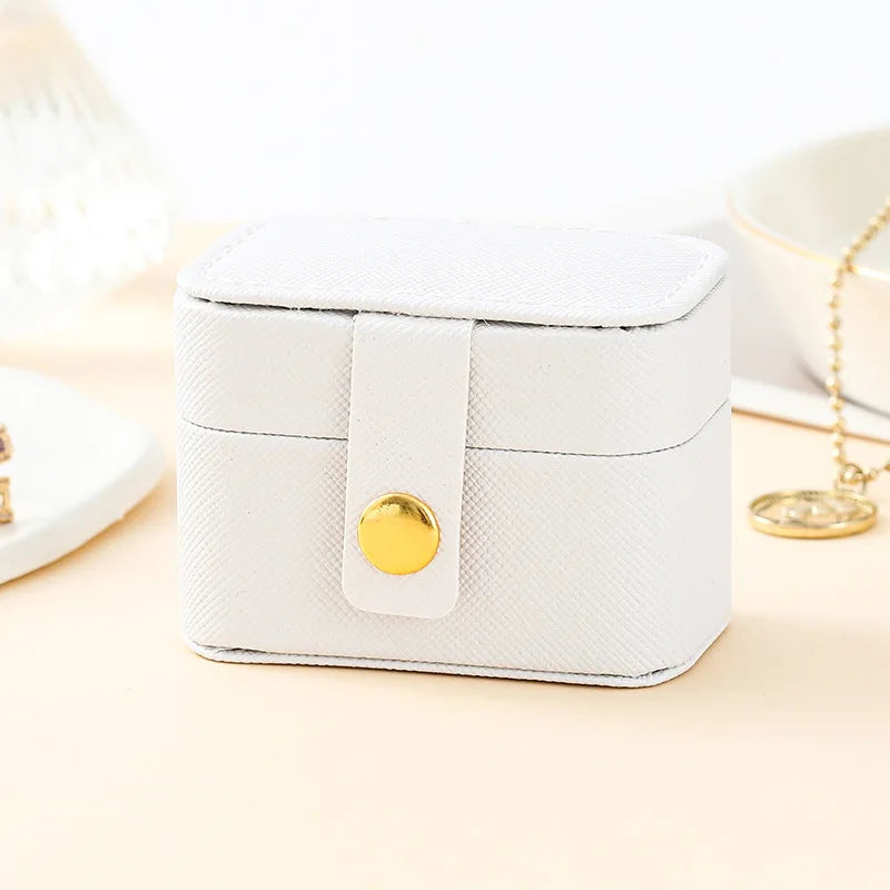 Petite Jewelry Box Organizer Travel Display Case Gift