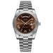 Luxury Watch with Date Window Roman Numeral Dial - Colour Four