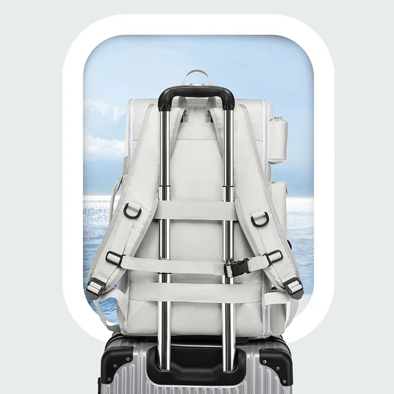 Rugged Capacity Gym Backpack for Travel and Training