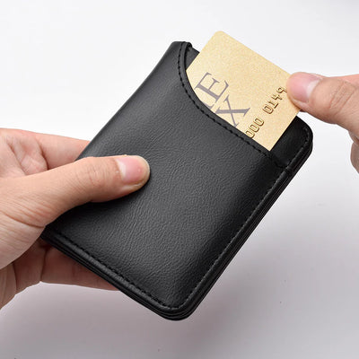 Minimalist Vertical Card Wallet for Everyday Essentials