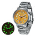 Diver Automatic Watch for Adventure and Daily Precision - Orange Silver