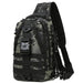 Waterproof Tactical Backpack with MOLLE System Pro - Small Black