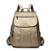 Backpack with Embroidery Softback City Ready - Golden
