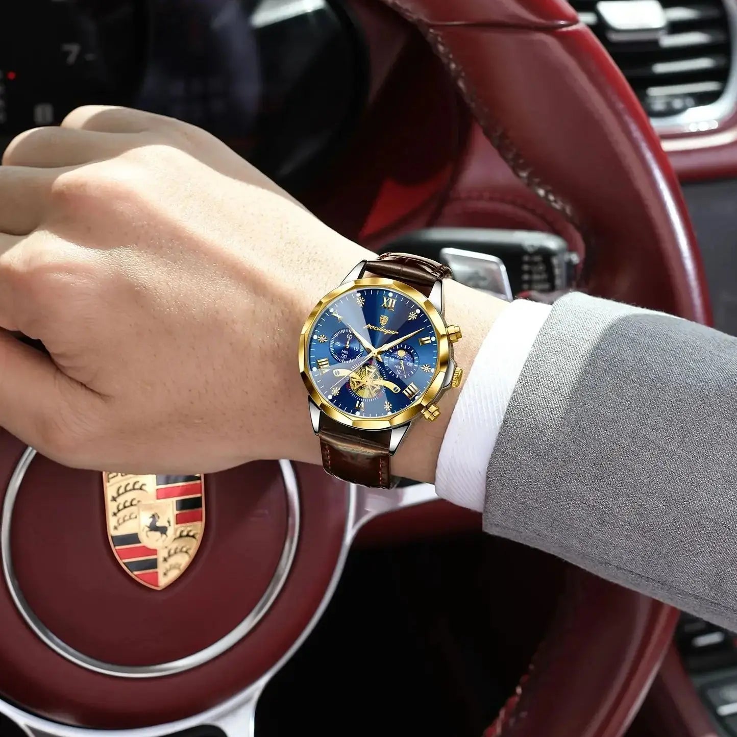 Chronograph Watch for Everyday Precision and Style - WO2MEN