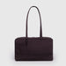 Gingham Tote Bag with Large Capacity for Everyday - Black Brown Med