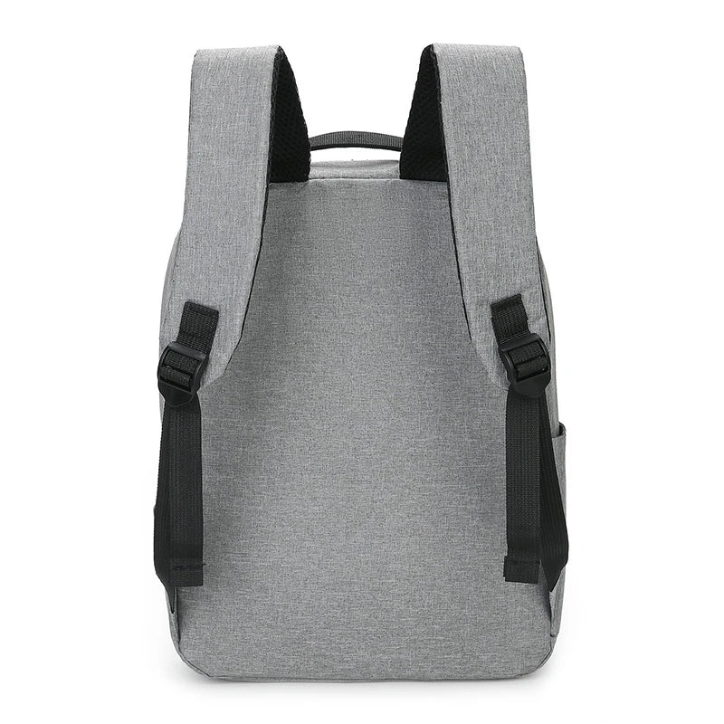 Multi Layer Zip Laptop Backpack for Travel and Work