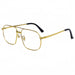 Pilot Sunglasses Double Bridge Metal Frame Classic - Gold White