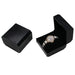 Watch Box with Cushioned Interior Clamshell Case - Octagon Carbon