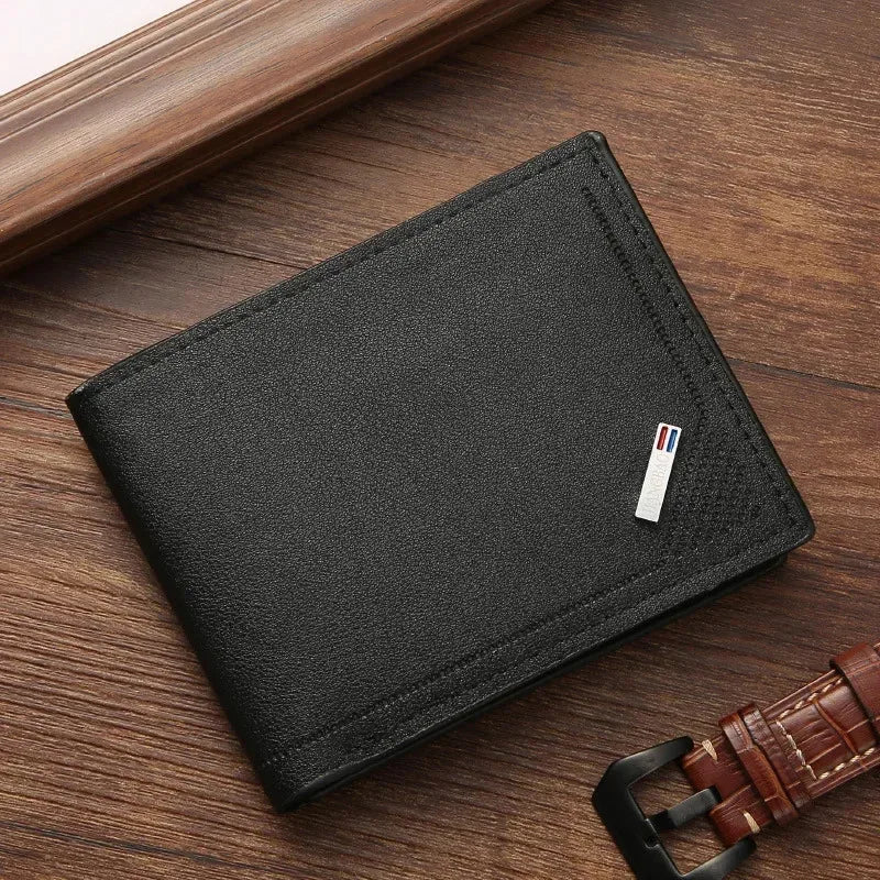 Ultra Slim Fold Wallet With Card Slots For Cash Compact
