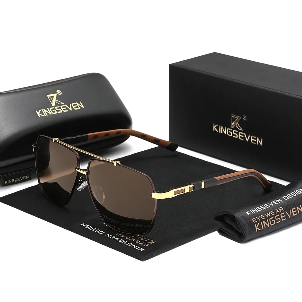Sunglasses Polarized UV400 Rectangle Large Frame