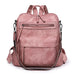 Womens Waterproof Anti Theft Laptop Backpack for Travel - Pink