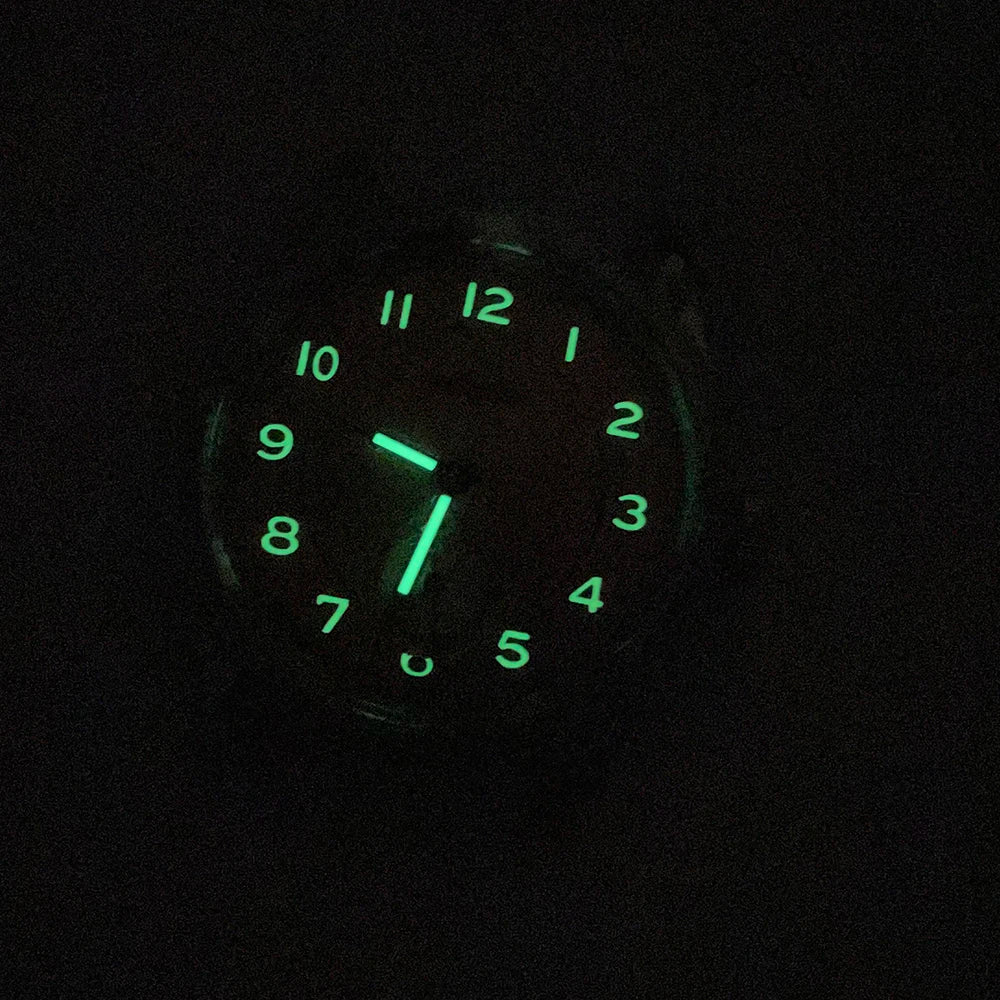 Field Watch with Luminous Dial and Hand Wind Movement
