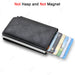 RFID Shield Cardholder Wallet for Slim Card Security - Grey