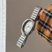 Elegant Oval Quartz Watch for Women with Roman Numerals - Colour One